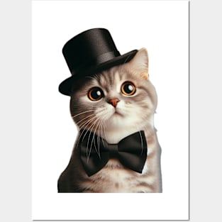 The Dapper Feline Posters and Art